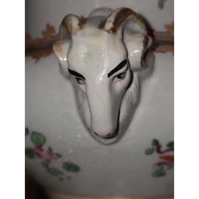 Antique Samson Porcelain Urn Lamp For Sale - Image 9 of 15