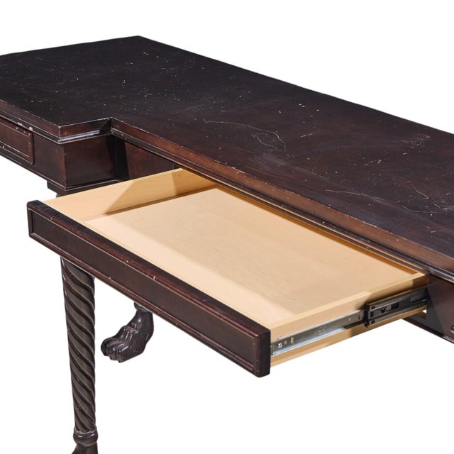 Wood Rose Tarlow Mahogany Belfast Console Table For Sale - Image 7 of 8