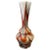 1970s Carlo Moretti Orange and Gray Opaline Glass Vase For Sale - Image 9 of 9