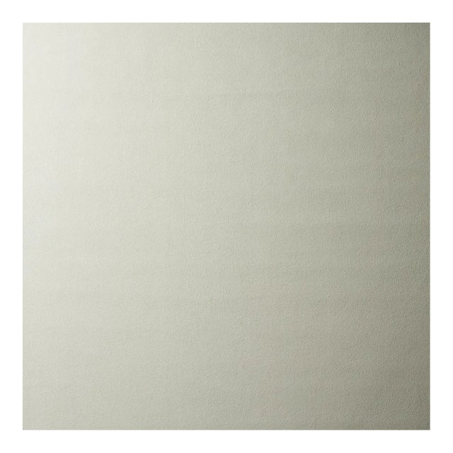 Sample - Schumacher Vegan Suede Fabric in Oyster For Sale