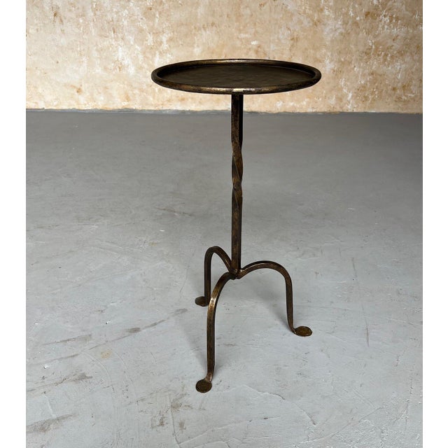 Spanish Drinks Table With Twisted Stem For Sale - Image 4 of 11