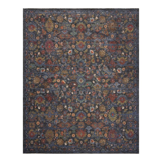Loloi Winchester Sapphire / Multi 6'-3" x 9'-6" Area Rug For Sale