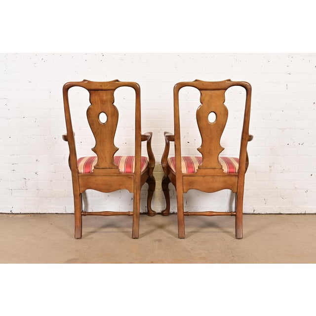 Henredon Chippendale Carved Mahogany Dining Chairs, Set of Eight For Sale - Image 11 of 13
