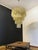 Vintage Murano Glass Tiered Chandelier with 78 Glasses in Light Amber, 1990s For Sale - Image 6 of 18