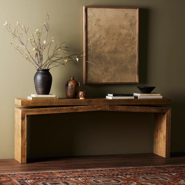 Matthes Console Table, Sierra Rustic Natural Chairish