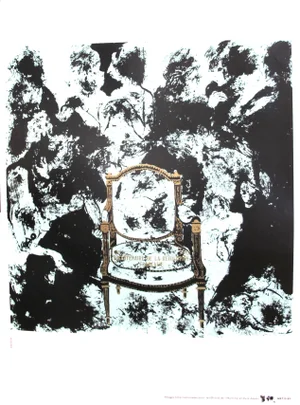 1989 Original Poster for Artis 89's Images Internationales Pour Les Droits De l'Homme Et Du Citoyen - Bicentennial
