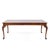 Baker Furniture Stately Homes Queen Anne Walnut Expanding Dining Table with 2 Leaves This table measures: 78 wide x 48.25...