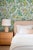 Textile Limoncello Floral & Lemon Grasscloth Wallpaper by House Party | White Blossom | 6 Yards For Sale - Image 7 of 7