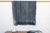 Textile Vintage African Moss "Tenkodogo Stripe" Indigo Throw For Sale - Image 7 of 7