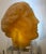 Academic Sculpture of a Venus Head with an Amber Effect, 1950s, Wax For Sale - Image 4 of 10