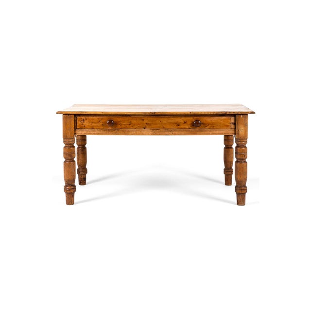 Welsh Farmhouse Table in Pine, 1890s For Sale - Image 4 of 15