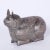 English Anglo Indian Metal Cat Box For Sale - Image 3 of 8