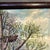 1950’s Original Impressionist Tall Tree & Cityscape Painting For Sale - Image 4 of 6