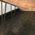 Metal Live Edge End Table With Hairpin Legs For Sale - Image 7 of 9