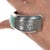 Silver 6 1/8" Jps Native American Channel Inlay Sterling Cuff Bracelet For Sale - Image 8 of 11