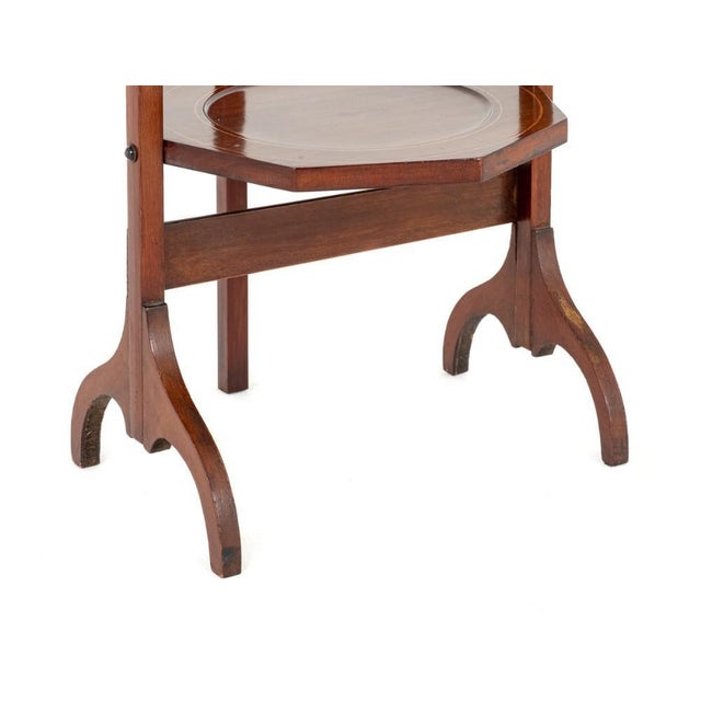 Revival Sheraton Cake Stand in Mahogany, 1900s For Sale - Image 6 of 7