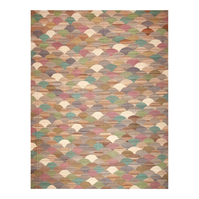 Large Modern Contemporary Kilim Rug For Sale