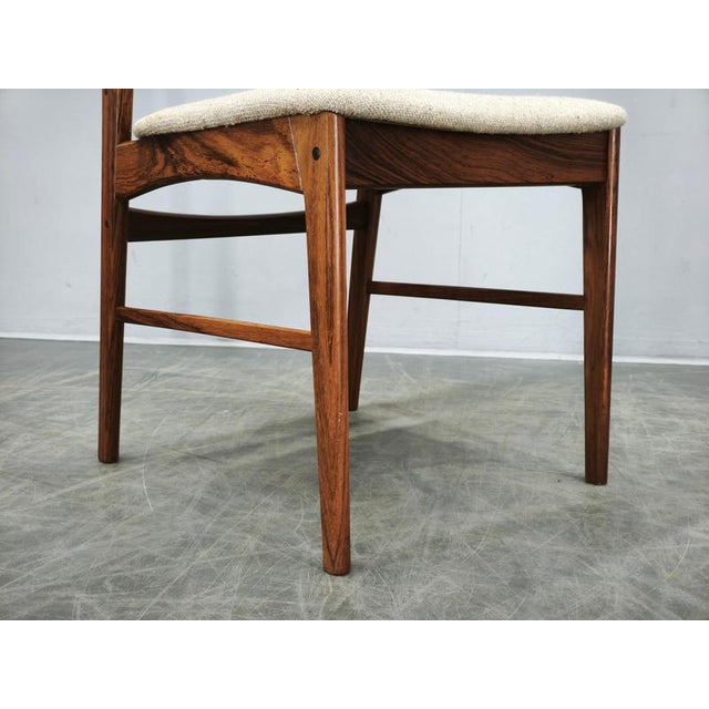 Vintage Dining Chairs by Hugo Frandsen for Spøttrup, Denmark, 1960s, Set of 4 For Sale - Image 9 of 18