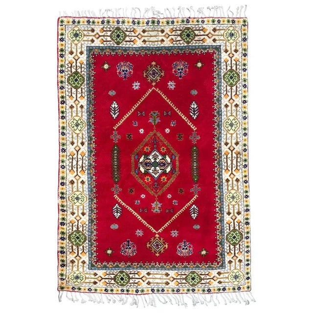 20th Century Moroccan Rabat Rug For Sale - Image 16 of 16