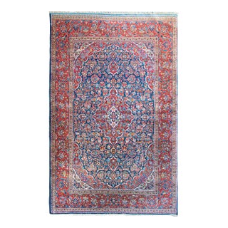 Early 20th Century Persian Kashan Rug For Sale