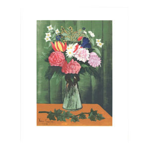 Henri Rousseau Flowers in Vase, 1991