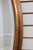 Oval Gold Framed Beveled Glass Wall Mirror For Sale - Image 10 of 11