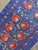 Blue Silk Suzani Table Runner With Pomegranate Vine For Sale - Image 10 of 10