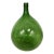 Late 19th Century Handblown Emerald Green Italian Demijohn For Sale
