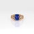 2020s 2.7Ct Tanzanite Ring With Lab Grown Diamond Accents: Solid 14k Gold, Size 6.75 For Sale - Image 5 of 10