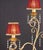 Fenice Gold 3 Lights Table Lamp in Montecarlo Gold and Cut Glass by Aggiolight For Sale - Image 4 of 7
