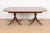 Kindel Furniture Georgian Mahogany Double Pedestal Extension Dining Table, Newly Refinished For Sale - Image 9 of 12