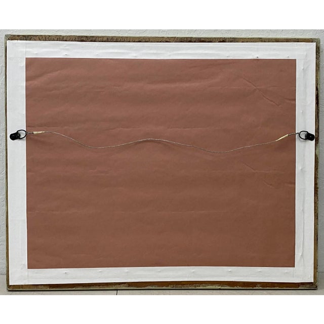 White 20th Century "Coastal Church on Sunday" Original Watercolor by Burchfield For Sale - Image 8 of 9