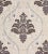 The House of Scalamandré Isabella Embroidery Fabric, Graphite For Sale