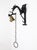 Vintage Gothic Style Wrought Iron Wall-Mounted Dragon Doorbell, 1950s For Sale - Image 15 of 15
