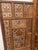 Vintage Hand Carved Two Panel Teak Room Divider Folding Screen For Sale - Image 12 of 14