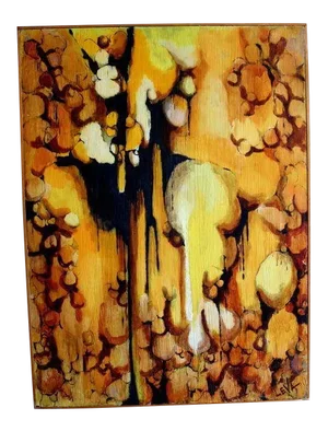 Abstract Mixed Media Painting by LeVa