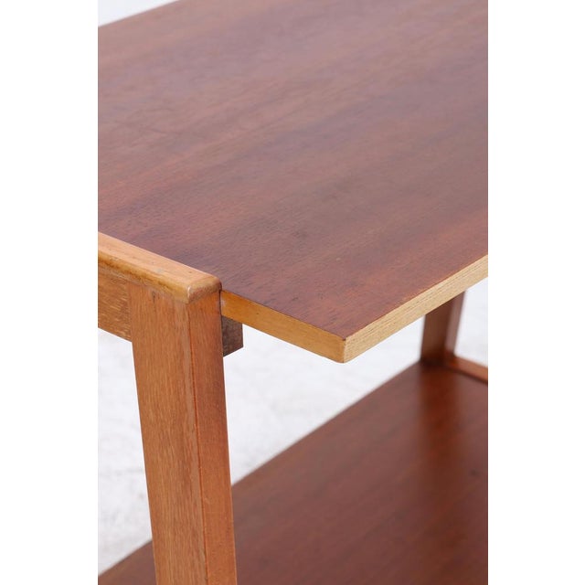 Wood Vintage Teak Side Table, 1960s For Sale - Image 7 of 13