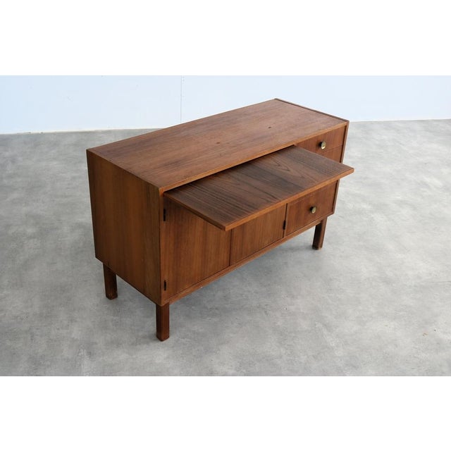 Vintage Swedish Sideboard in Teak, 1960s For Sale - Image 6 of 11