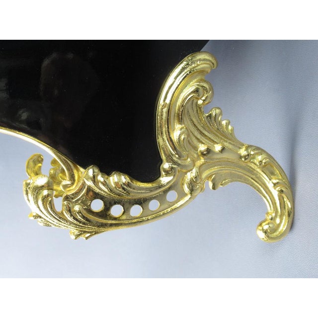 Napoleon III Style Boulle and Gilt Brass Table Alarm Clock, 20th Century For Sale - Image 13 of 18