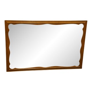 Ethan Allen / Baumritter Heirloom Nutmeg Maple Colonial Early American 46" Mirror 549 For Sale