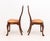 Pair of Queen Anne Style Flame Mahogany Side Chairs For Sale - Image 4 of 8