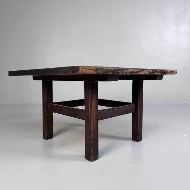 Low Japanese Minimalist Table in Paulownia Wood, 1910s For Sale - Image 9 of 9