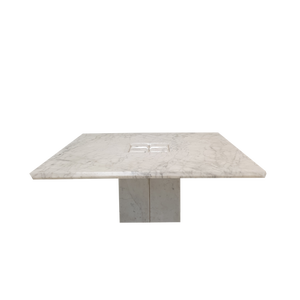 Italian Carrara Marble Coffee Table, 1990s