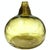 1970s 1970's Blown Olive Green Art Glass Demijohn Bottle For Sale - Image 5 of 9