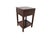 Brown Pair of Chinese Single-Drawer Side Tables For Sale - Image 8 of 9