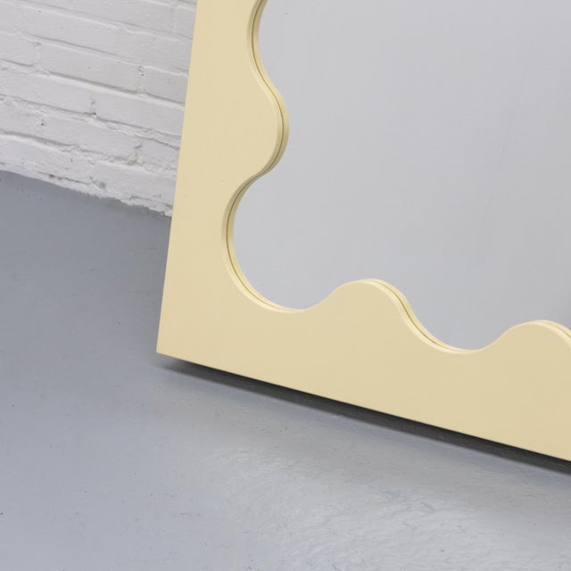 Yellow Curvy Mirror by Gustaf Westman, 2010s For Sale - Image 8 of 10