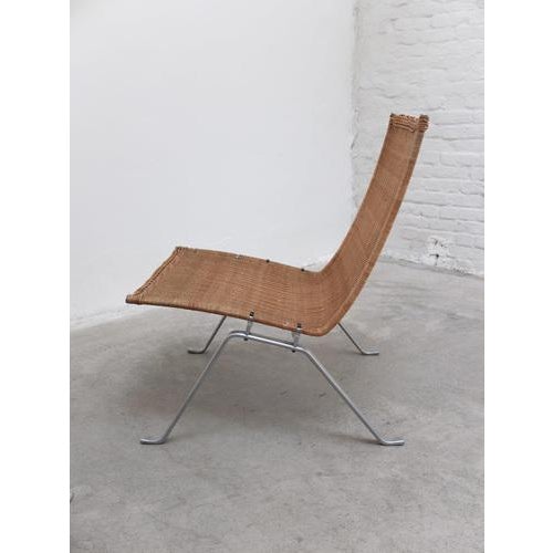 1st Edition PK22 Easy Chairs by Poul Kjärholm for E. Kold Christensen, 1956 For Sale - Image 10 of 18