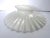 Victorian Early 20th Century White Milk Glass Pleated Petticoat Oil Lamp Shade For Sale - Image 3 of 9