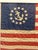 Vintage heavy cotton sewn flag with embroidered stars and anchor and brass grommets. Private yacht flags were used in...