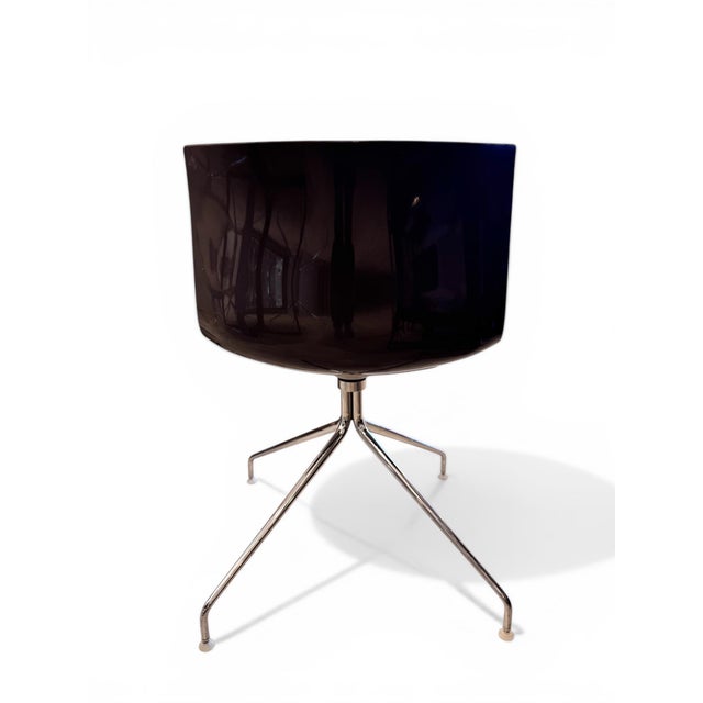 2000 - 2009 Italian Cantifa 46 Swivel Dining Chairs by Lievore Altherr Molina for Arper, 2000s, Set of 4 For Sale - Image 5 of 9